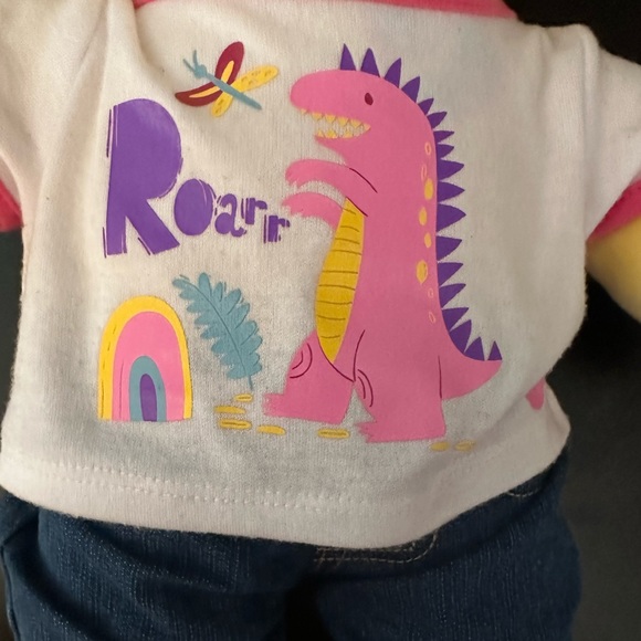 Tie-Dyed Yellow Build A Bear - Picture 3 of 7